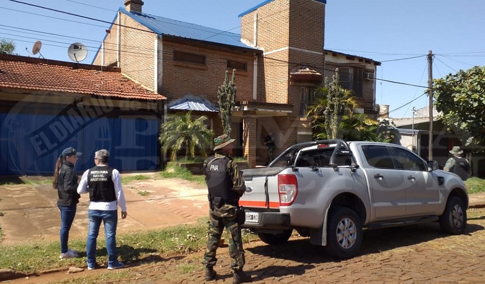 Otra vez allanaron la casa de “Pity” Arrúa