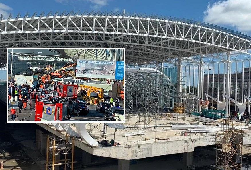 Derrumbe en Ezeiza deja un muerto y trece heridos