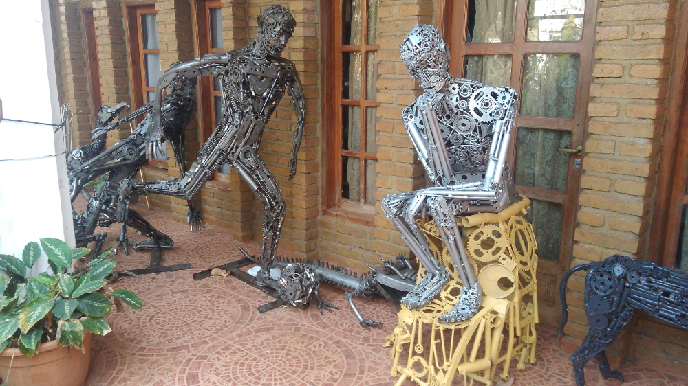 Sueños de Metal: una muestra que transforma el hierro en arte