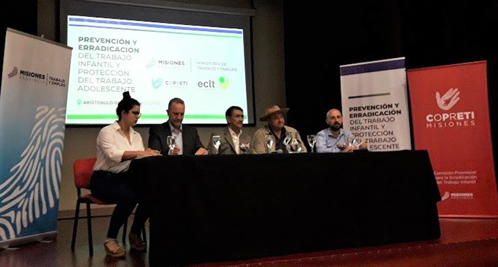 Se llevaron a cabo Jornadas sobre la erradicación del trabajo infantil en Misiones