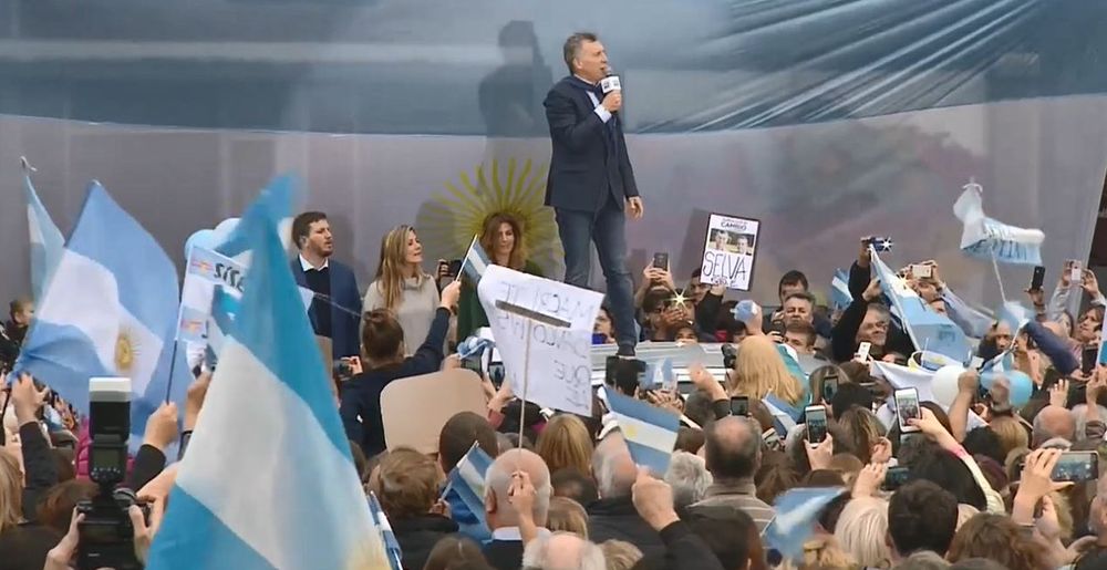 Macri aseguró que puede “resolver el tema económico” si es reelecto