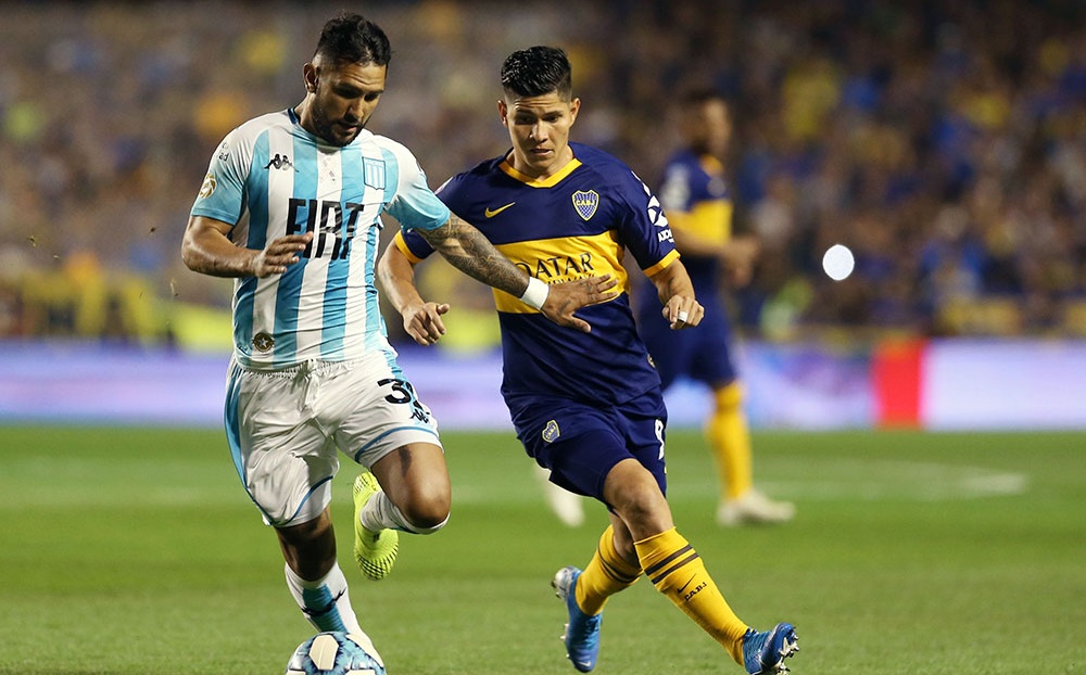 Racing terminó con el invicto de Boca
