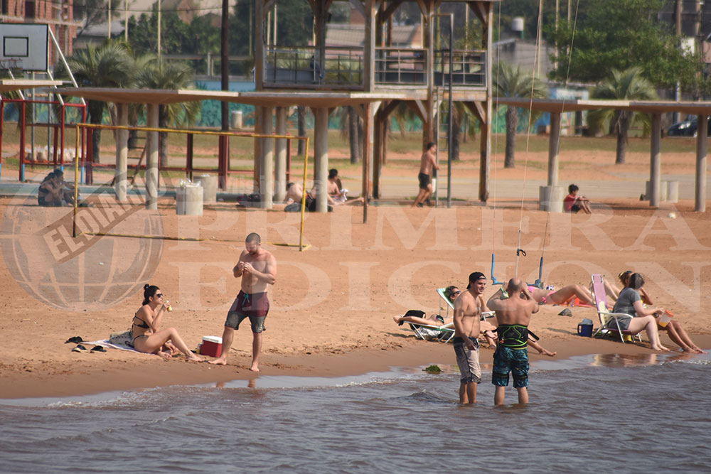 Martes a pleno sol y viento en El Brete