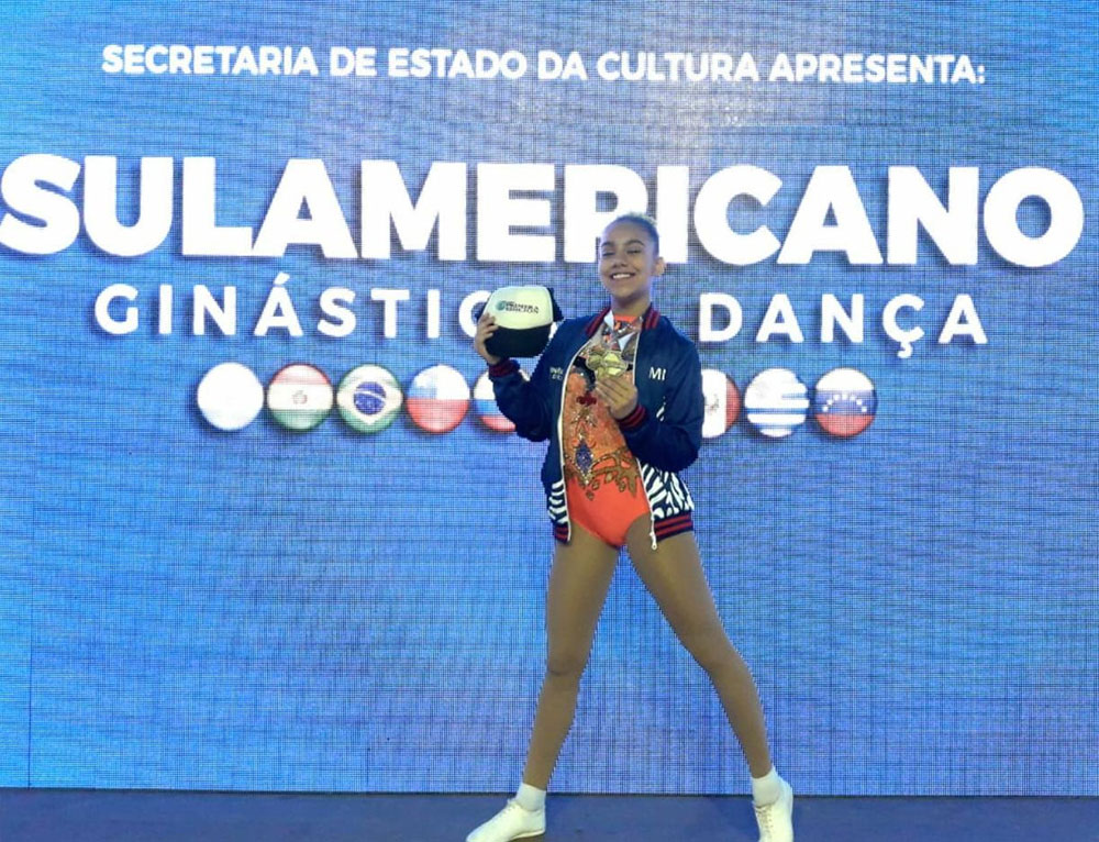 Otros dos oros sudamericanos para Giuliana