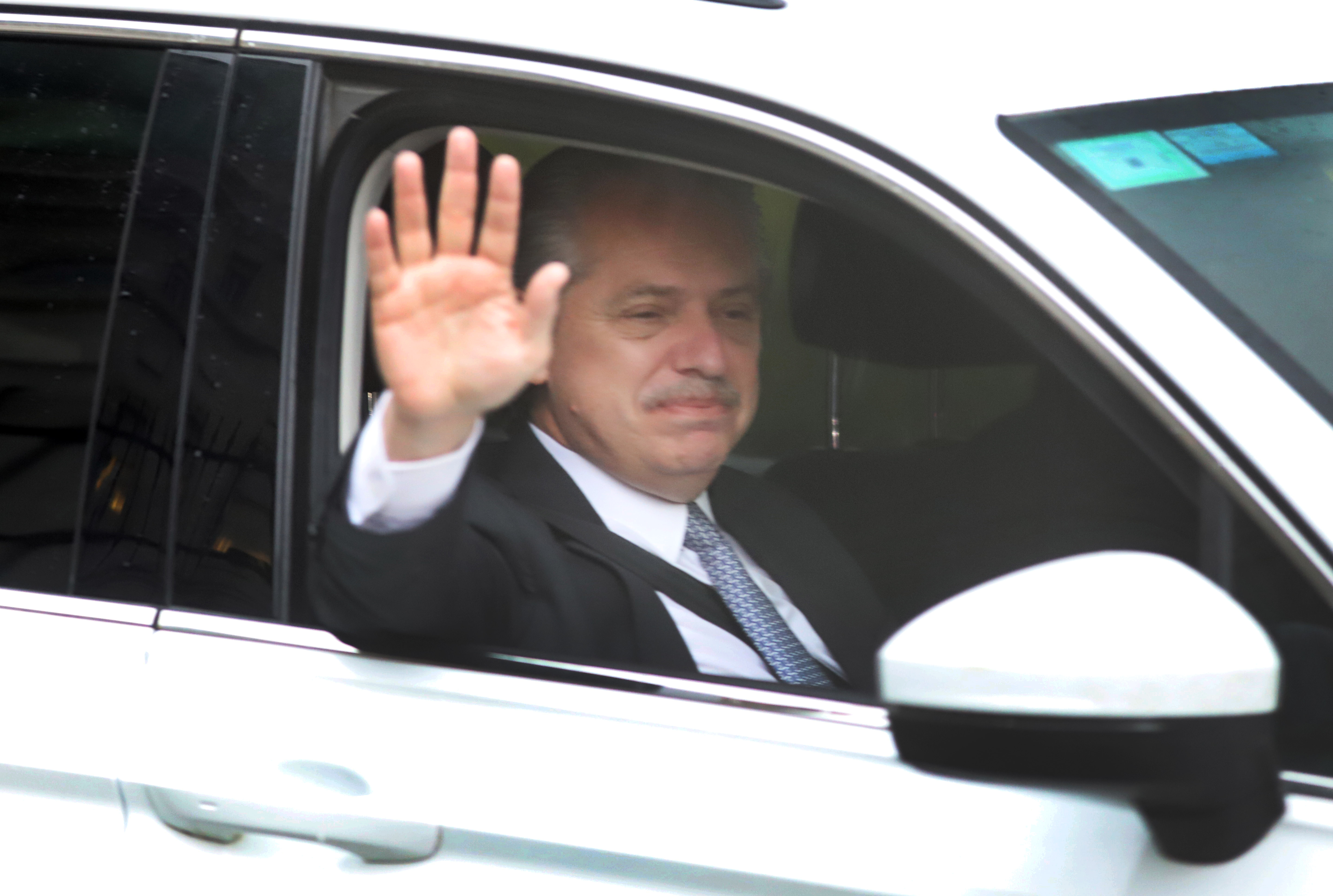 Alberto Fernández se reúne con Macri en la Casa Rosada por la transición