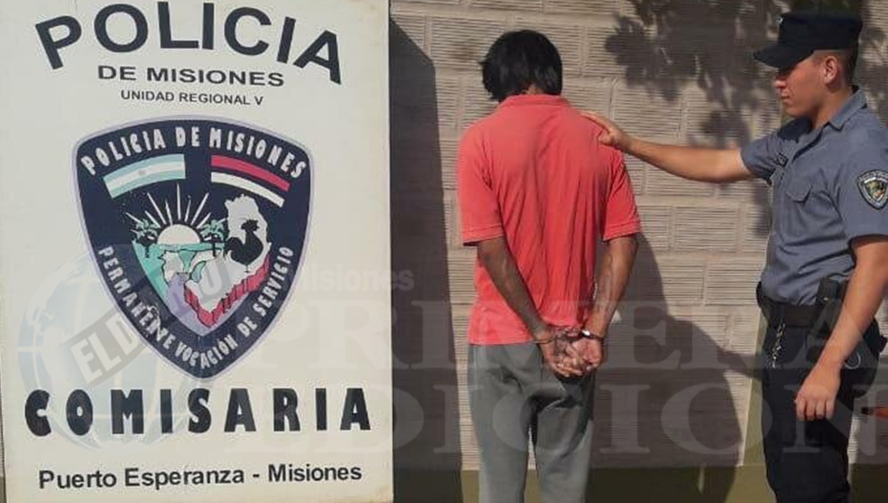 Fue a votar y terminó detenido