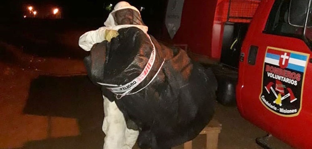 Fotos: Gentileza Bomberos Voluntarios Candelaria