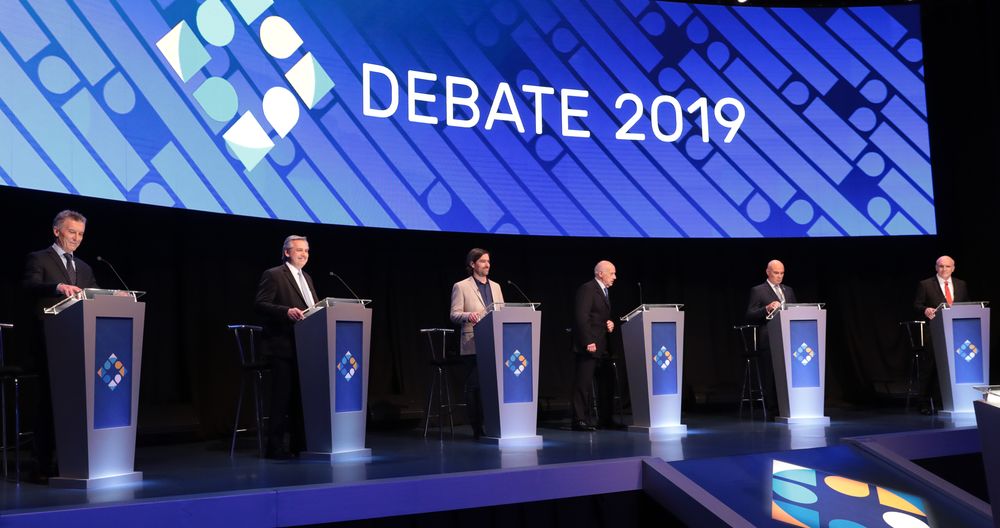 Debate 2019: “Picante” cruce por corrupción entre Macri y Fernández