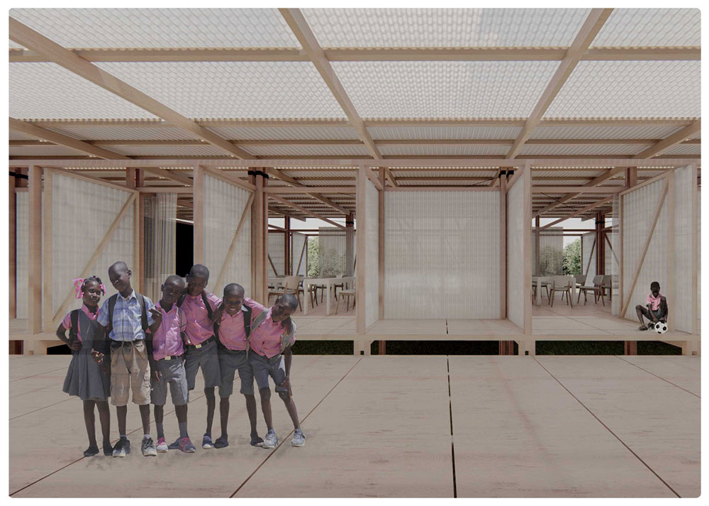 Misioneros finalistas en concurso para construir escuela en Haití