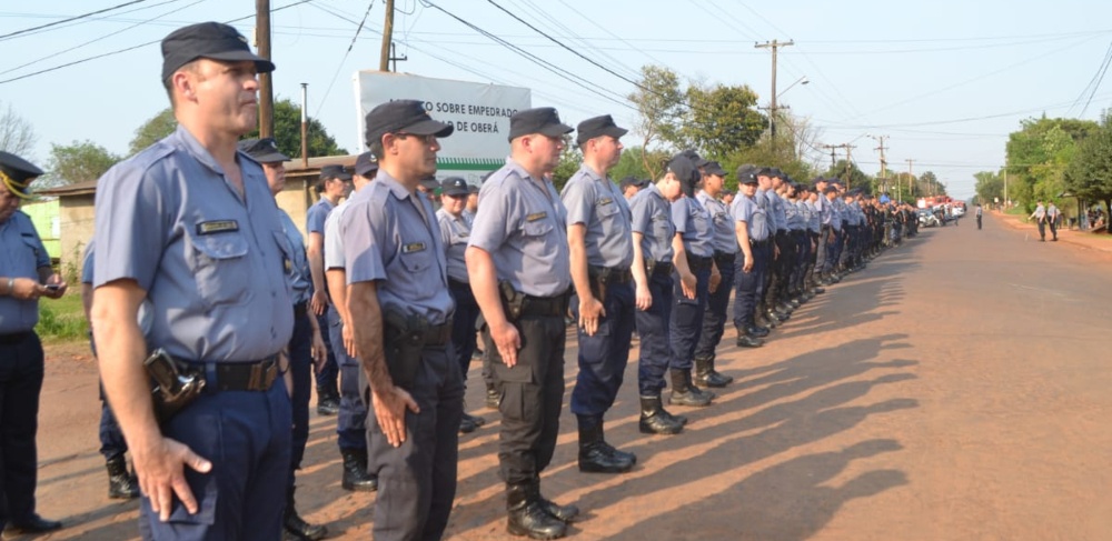 Se realizó un nuevo megaoperativo de seguridad en Oberá