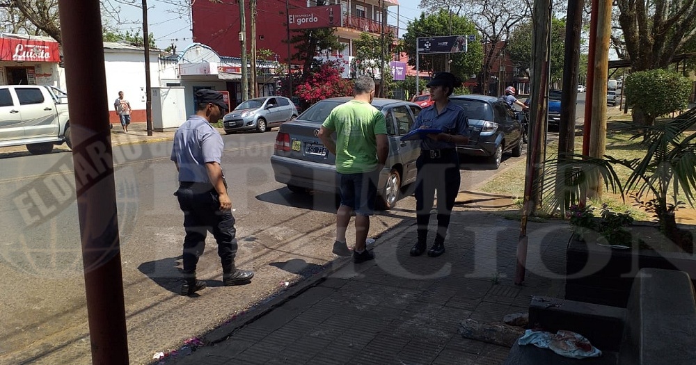 Gresca dejó a un hombre con una lesión en la cabeza