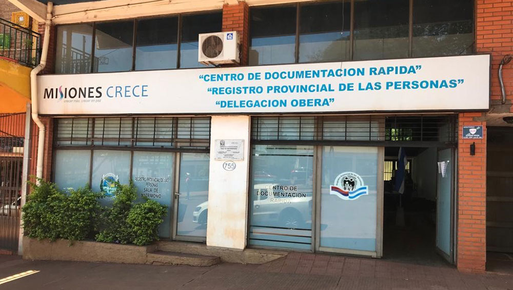 En el Registro de las Personas de Oberá hay casi 200 DNI para retirar