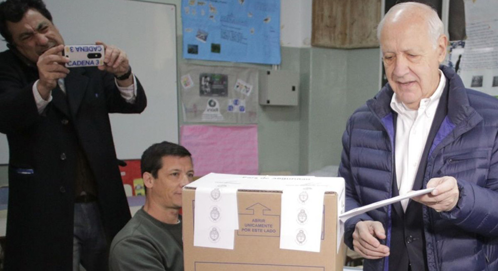 Lavagna: “Esperamos que los resultados se conozcan poco después de las 21”