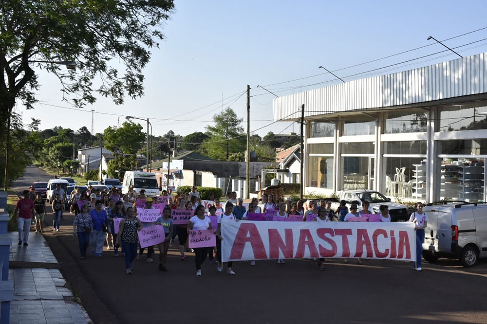 En San Javier marchó por la prevención del suicidio