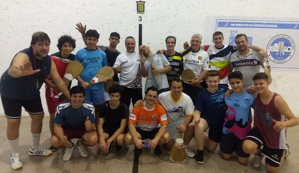 Se “coparon” los pelotaris