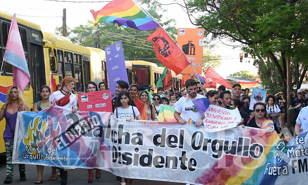 Se realizó en Posadas la segunda “Marcha del Orgullo Disidente”
