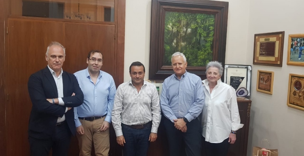 Herrera Ahuad recibió a una delegación del BID