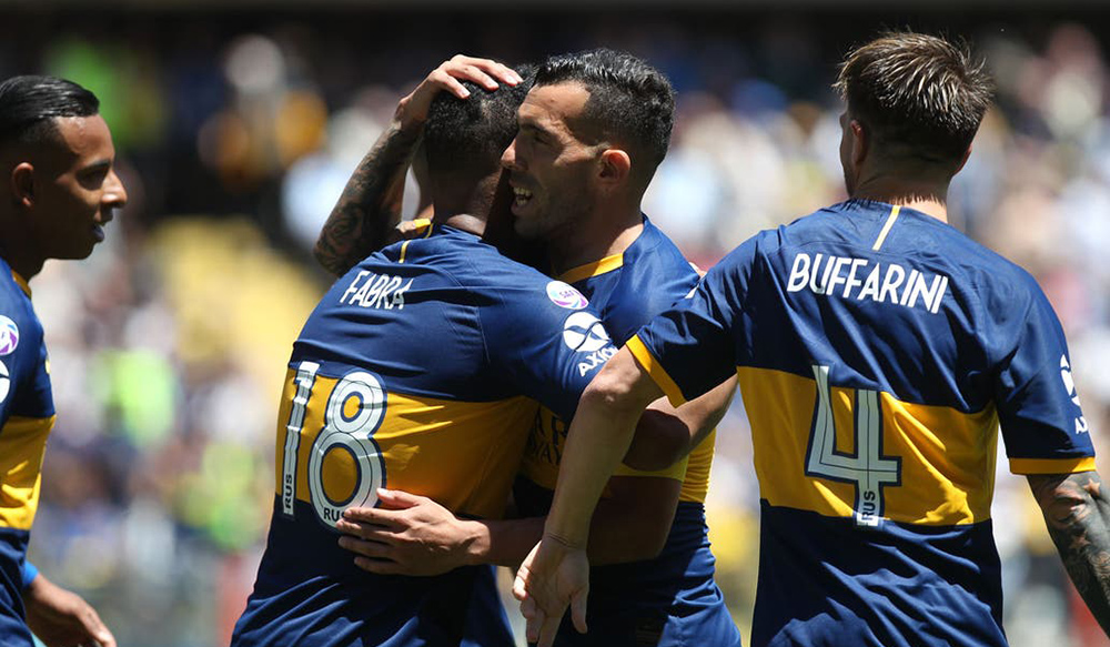 Boca goleó a Arsenal y se sube a la punta de la Superliga