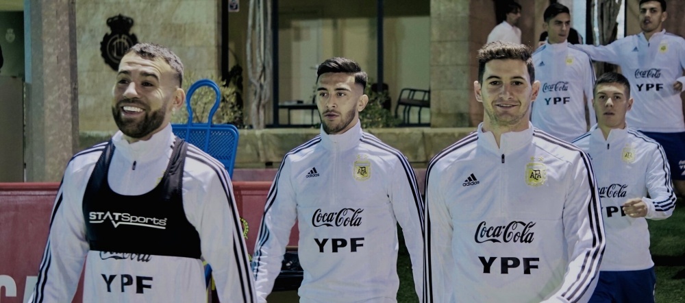 Con la vuelta de Messi, la Selección Argentina se entrenó en Mallorca