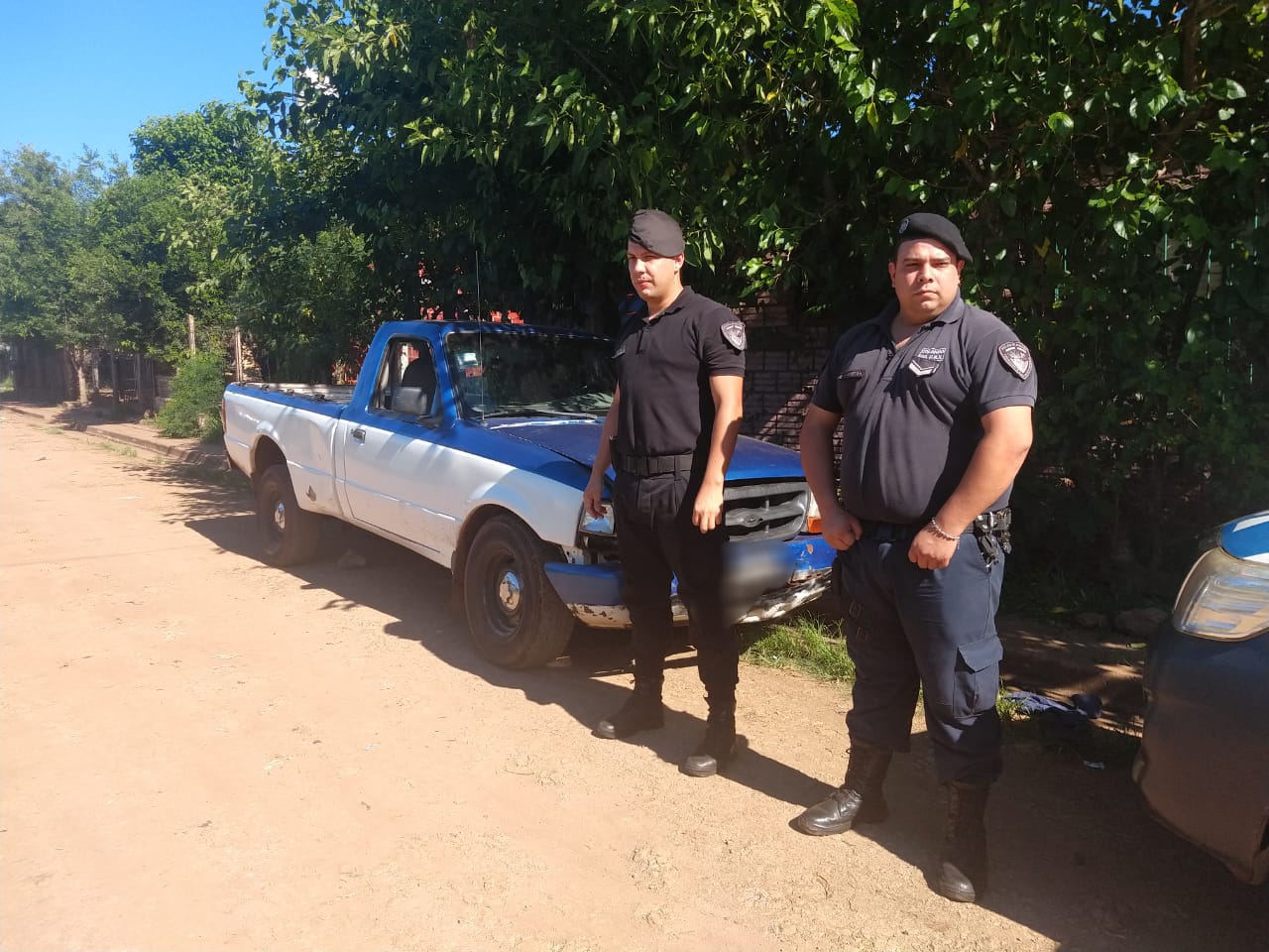 Recuperaron una camioneta robada