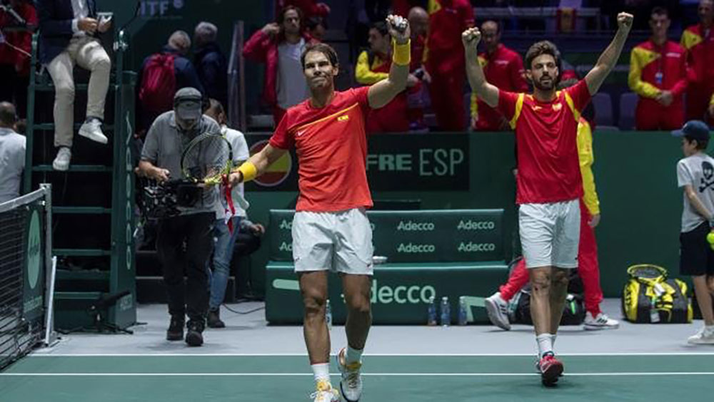 Argentina no pudo con España y quedó eliminada en cuartos de la Copa Davis