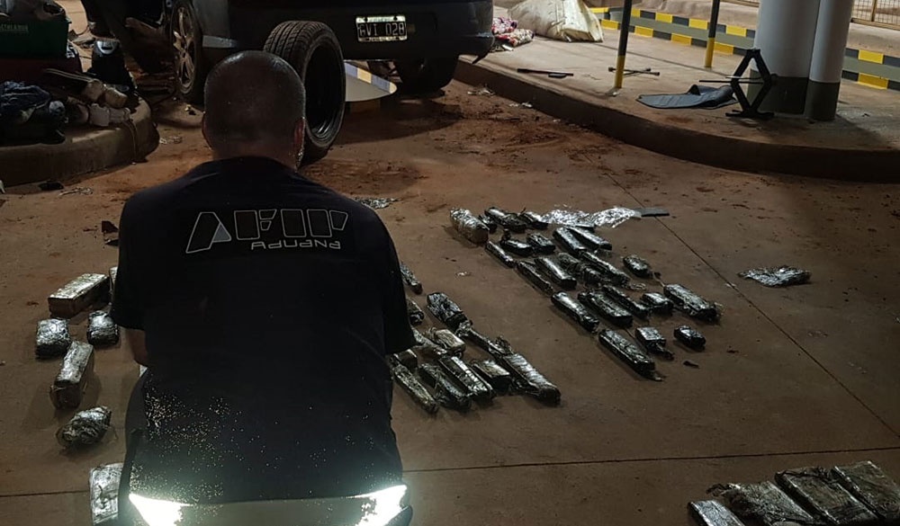 Incautan marihuana en el puente San Roque