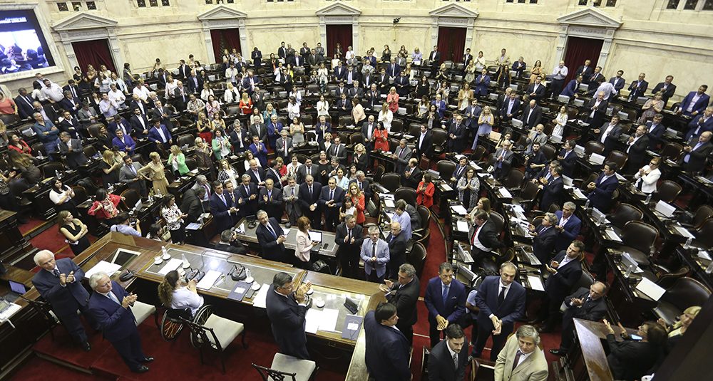 El Congreso proclamó la fórmula presidencial del Frente de Todos