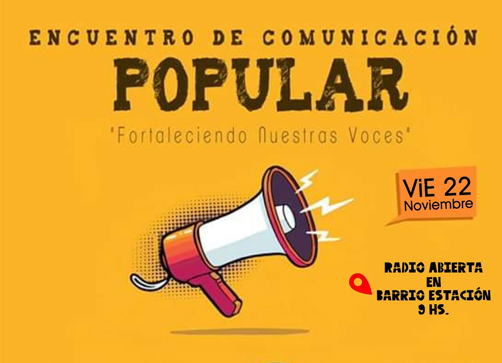 Invitan a participar de la radio abierta en la estación de trenes de Apóstoles