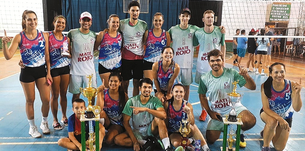 Vóley: los visitantes dieron la nota