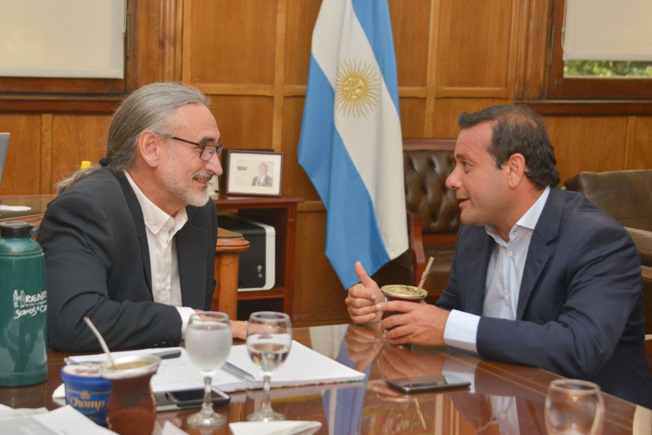 Herrera Ahuad se reunió con el titular de ANSeS y los ministros Moroni y Basterra