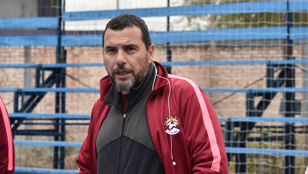 Corvalán como DT de la Selección Argentina en Futsal