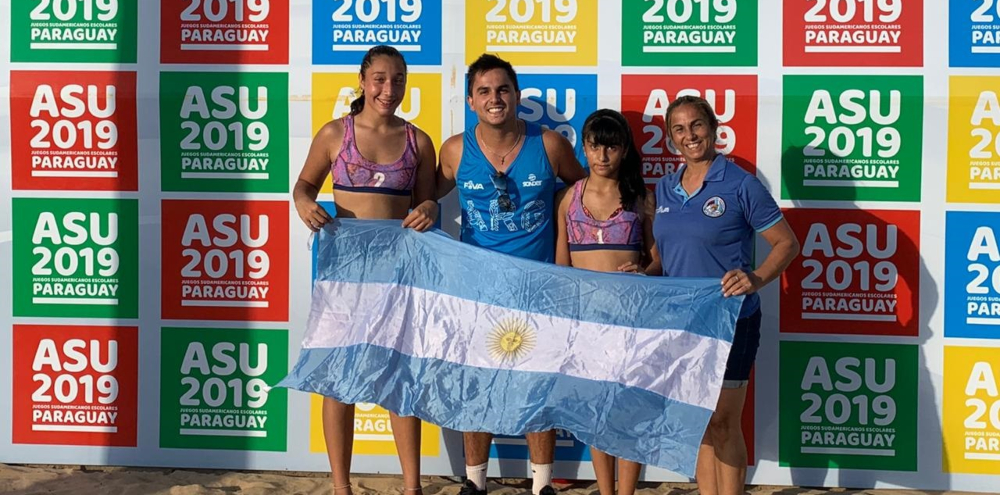 Misioneras lograron el bronce en beach vóley