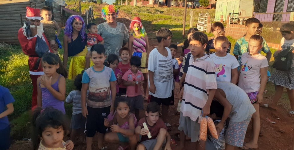 Espíritu navideño en los barrios y en el Hospital de Pediatría