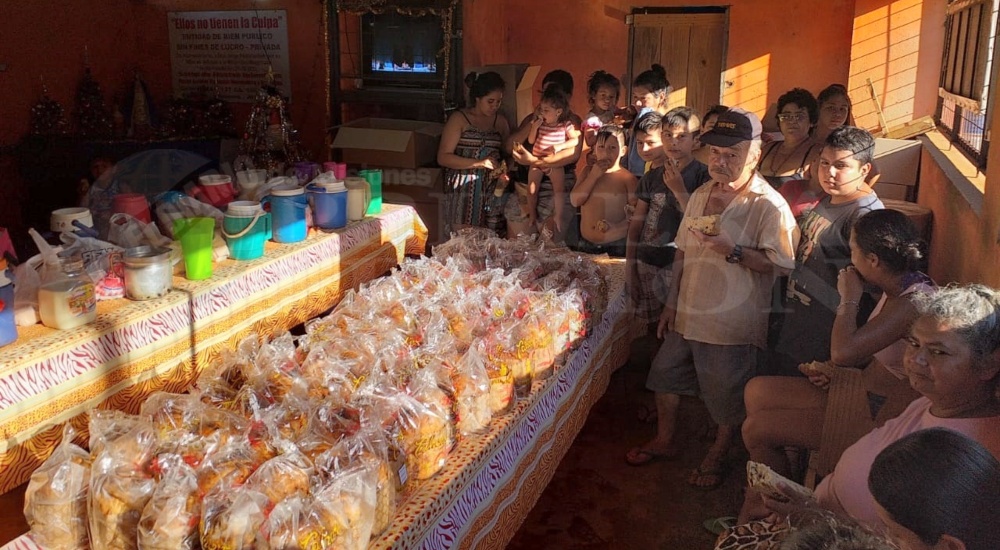 Panes dulces solidarios en la chacra 159