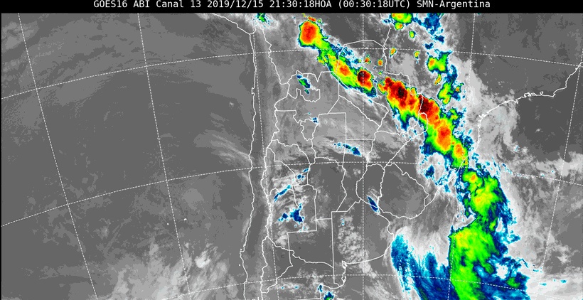 Rige el alerta por tormentas en Misiones