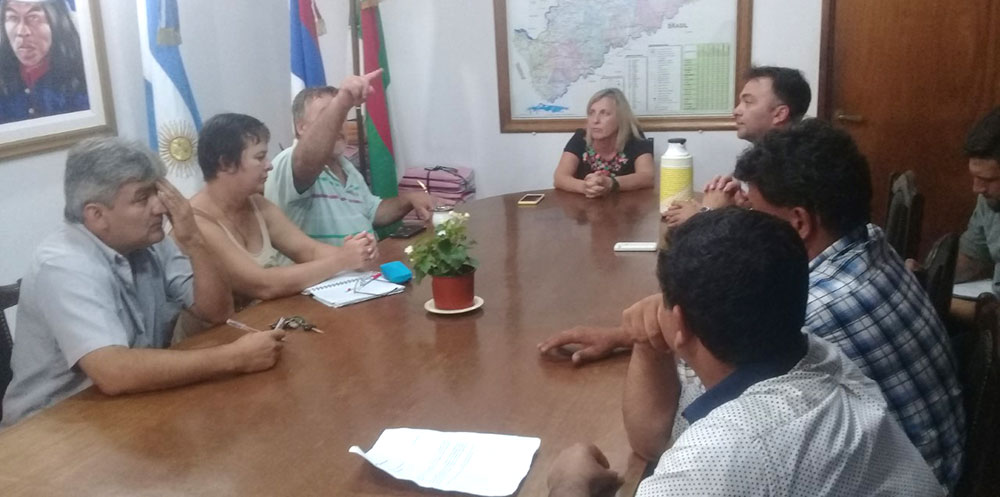 Safrán se reunió con el gremio ATE