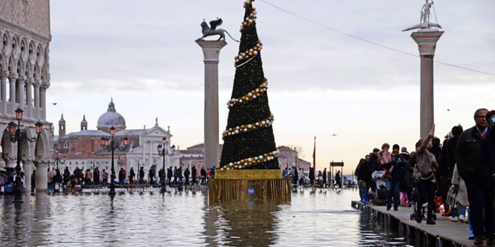 Venecia, otra vez inundada
