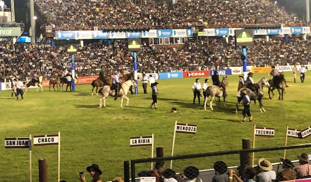 Murió un jinete aplastado por su caballo en Jesús María