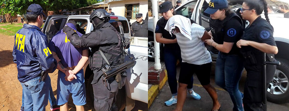 Presunta pareja narco detenida en A4