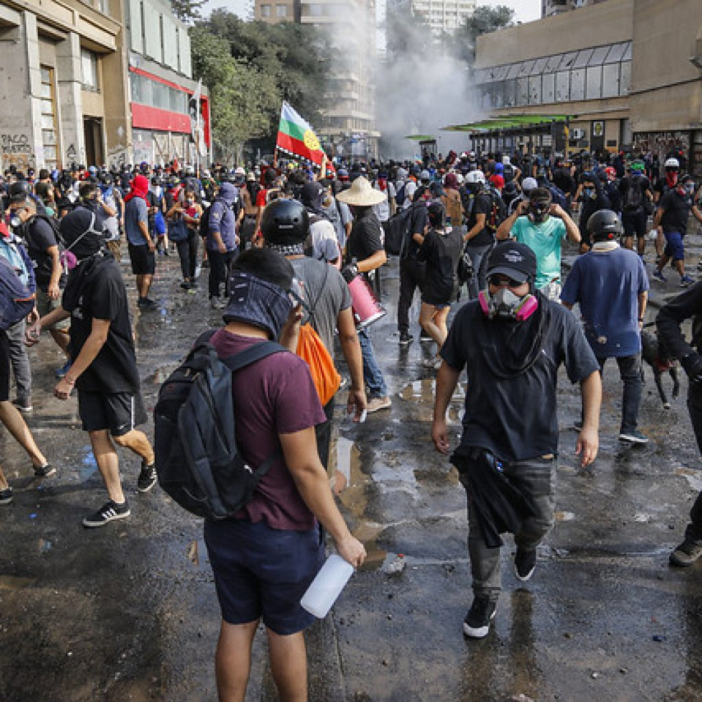 Chile: tres meses igual