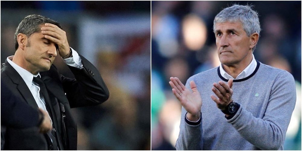 Barcelona echó a Valverde y contrató a Setién