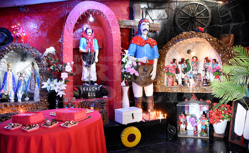 Con música y asado le rindieron su homenaje al “Gauchito” Gil