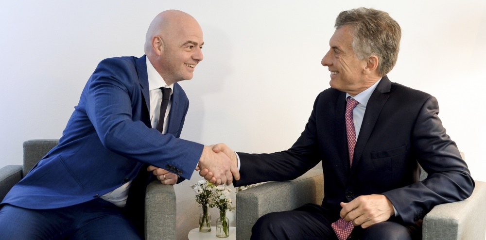 Macri fue designado como presidente ejecutivo de la Fundación FIFA