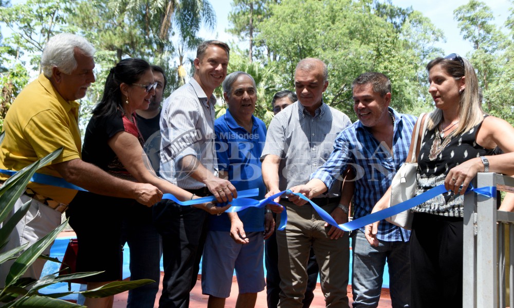 Habilitaron la pileta del IPS en Candelaria