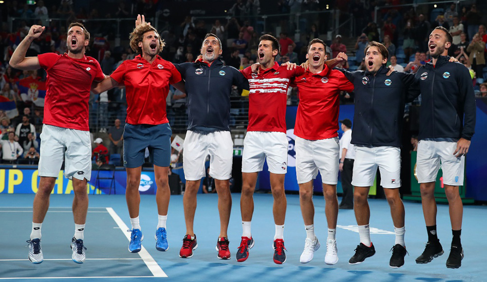 Serbia derrotó a España y se consagró campeón de la ATP Cup