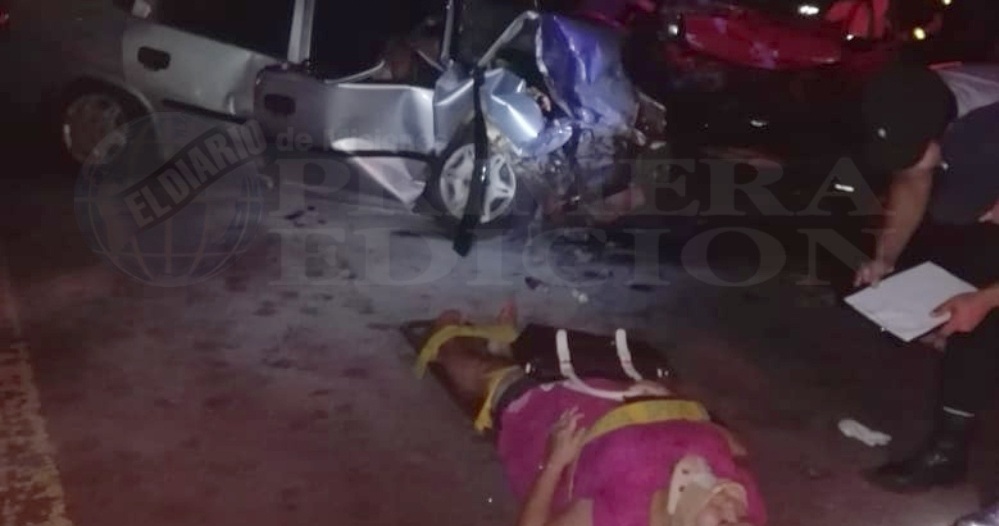 Fallecieron dos personas en un siniestro vial en la ruta 14