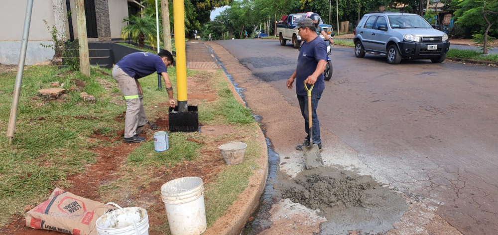 Mejoran el funcionamiento de semáforos en la ciudad Posadas
