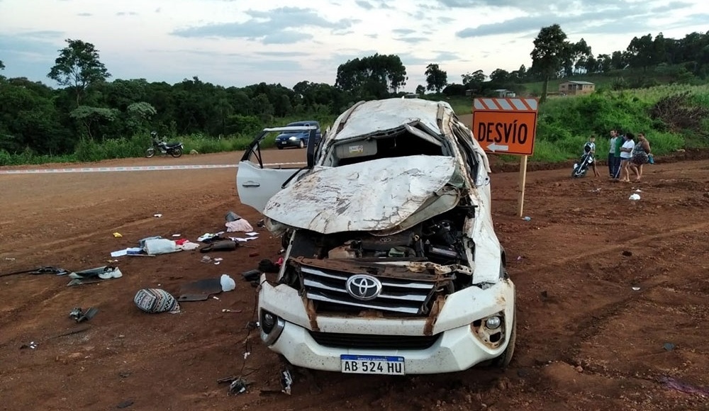 Marilú Leverberg, su esposo y su hija se accidentaron en San Pedro