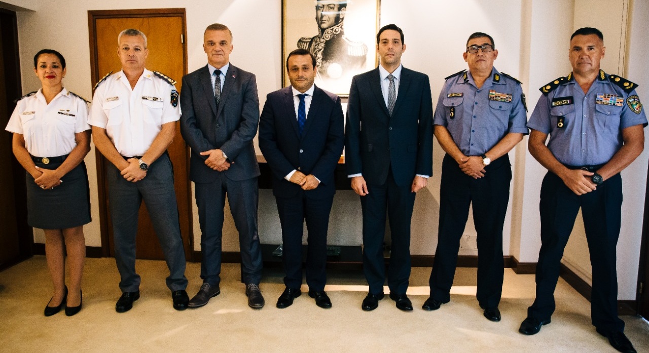 Herrera Ahuad puso en funciones a las nuevas autoridades policiales