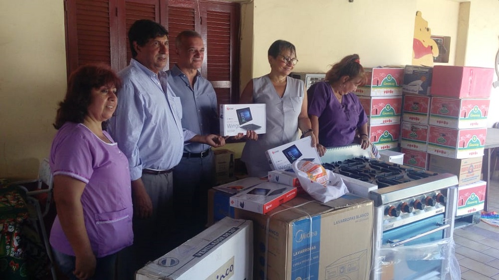 Equipamientos para el hogar de niños de Fundación Tupá Rendá